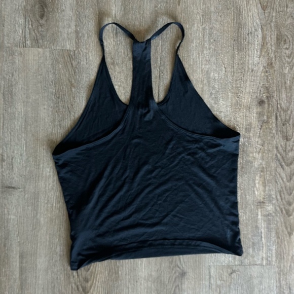 Nike Dri-Fit Sheer Black Tank Top - Picture 2 of 3